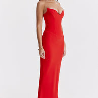 WW | Trägerlose Korsettkleid