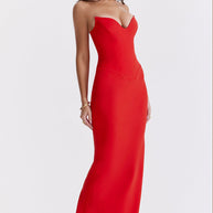 WW | Trägerlose Korsettkleid