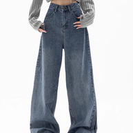 WW | Blaue Baggy Boyfriend Jeans
