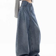 WW | Blaue Baggy Boyfriend Jeans