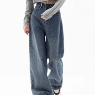 WW | Blaue Baggy Boyfriend Jeans