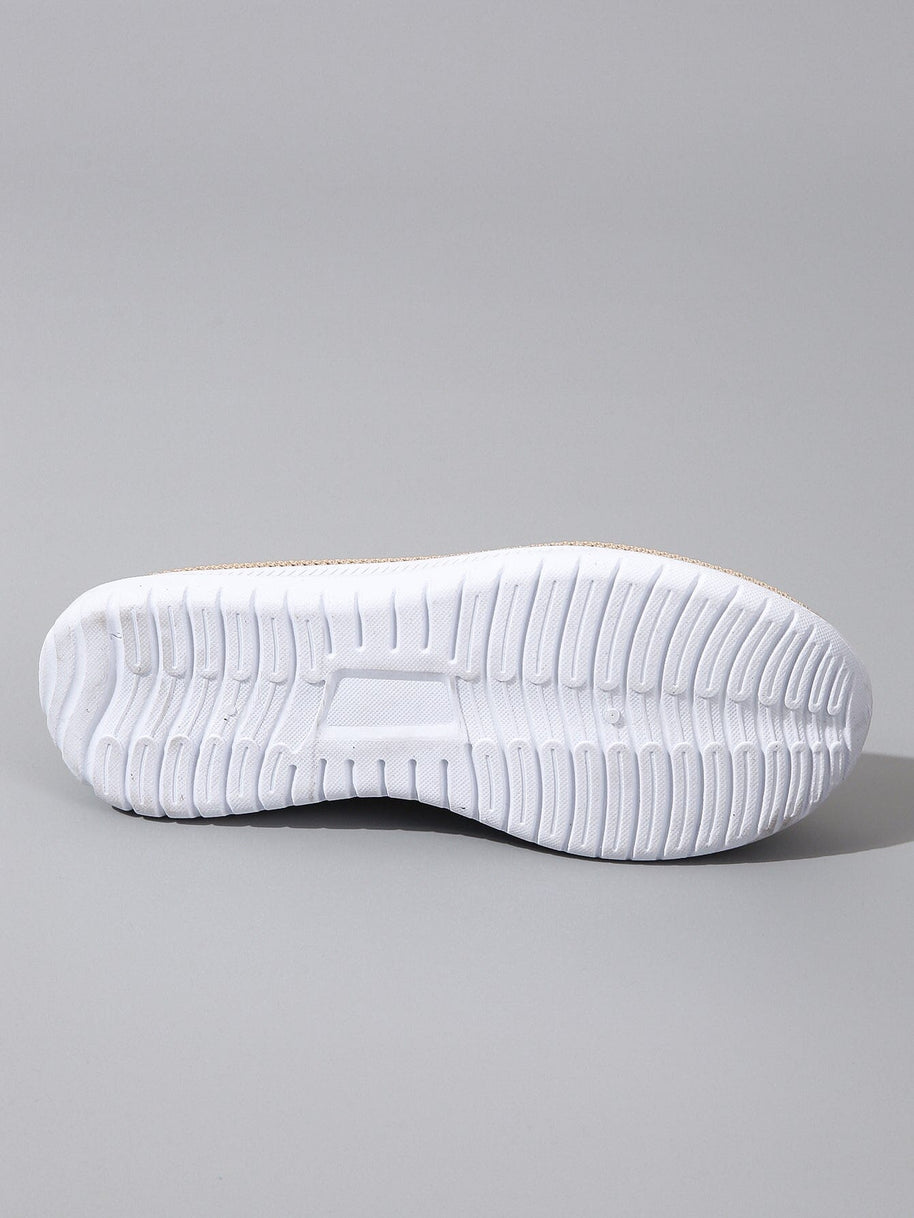 WW - lässige Slip-On Sneaker Damen | Sneaker aus atmungsaktivem, flexiblem Strickmaterial