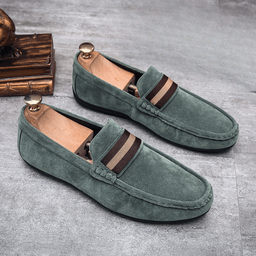 W&W Mode | Slipper Herren Klassische Loafers Herren Luxus Verarbeitung Lässig & Formal
