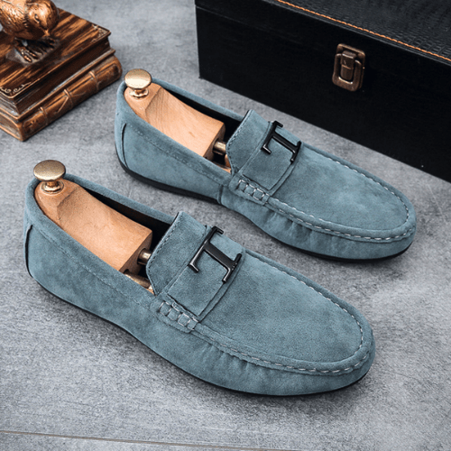 W&W Mode | Slipper Herren Klassische Loafers Herren Luxus Verarbeitung Lässig & Formal