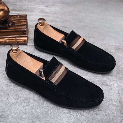 W&W Mode | Slipper Herren Klassische Loafers Herren Luxus Verarbeitung Lässig & Formal