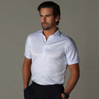 WW | Kleid-Polo mit Steifem Kragen