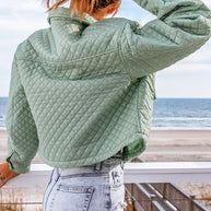 WW | Dich Selbst Gekürzte Gesteppte Jacke