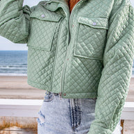 WW | Dich Selbst Gekürzte Gesteppte Jacke