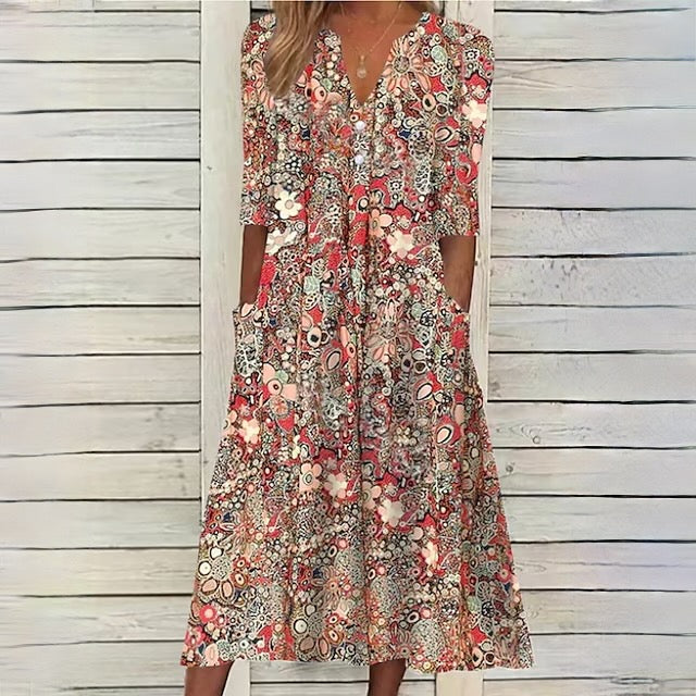 W&W Mode | Blumenkleid für den frischen Frühling