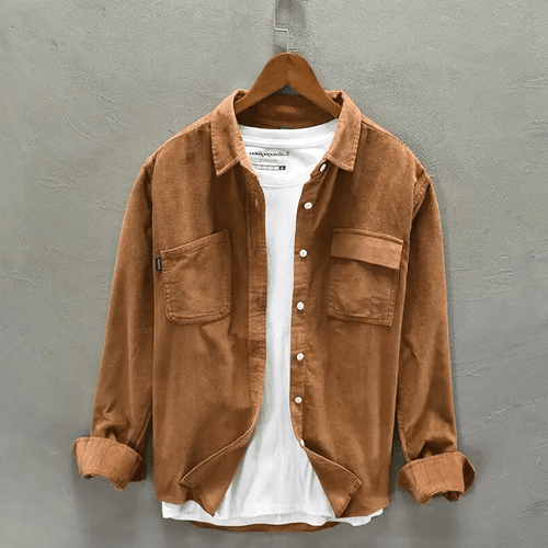 WW | Lässiges Baumwollhemd Bequem Und Atmungsaktiv Geeignet Für Jede Jahreszeit