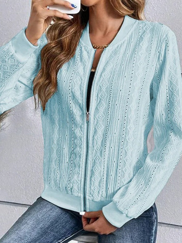 WW | Stilvolles Einfaches Damen Strickjacke