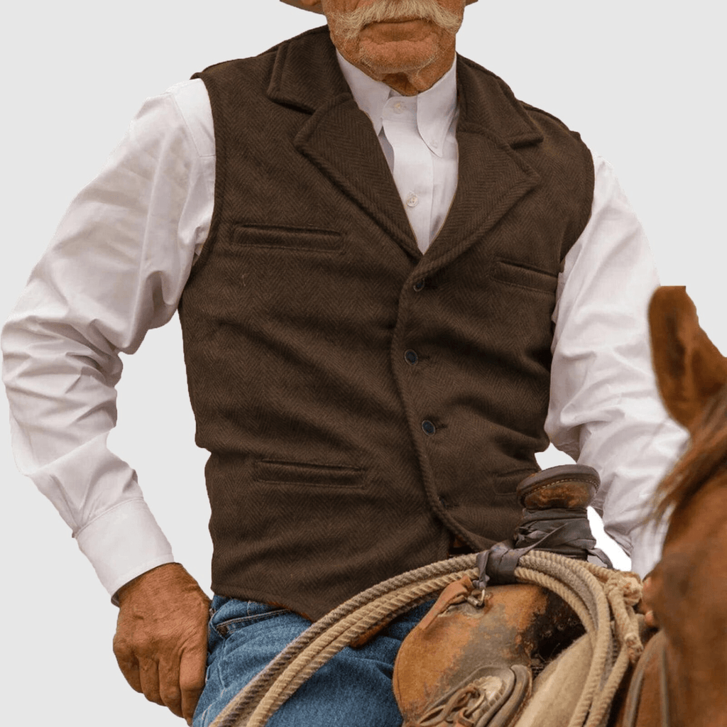WW | Herren Gilet Im Klassischen Stil Elegante Ausstrahlung