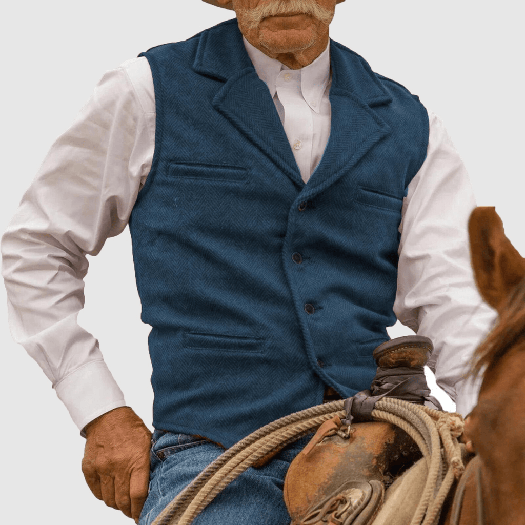 WW | Herren Gilet Im Klassischen Stil Elegante Ausstrahlung