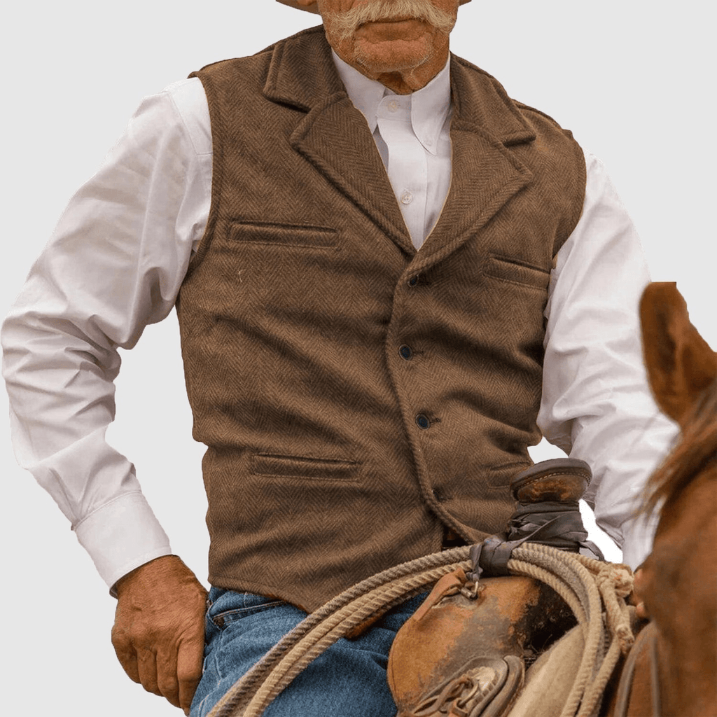 WW | Herren Gilet Im Klassischen Stil Elegante Ausstrahlung