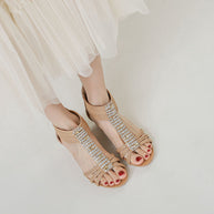 WW | Dames Boho-Keilsandalen