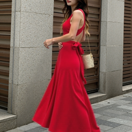 WOLF Langes Clubkleid
