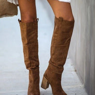 WW | Bequeme Wildlederstiefel für Damen