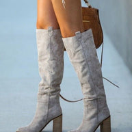 WW | Bequeme Wildlederstiefel für Damen