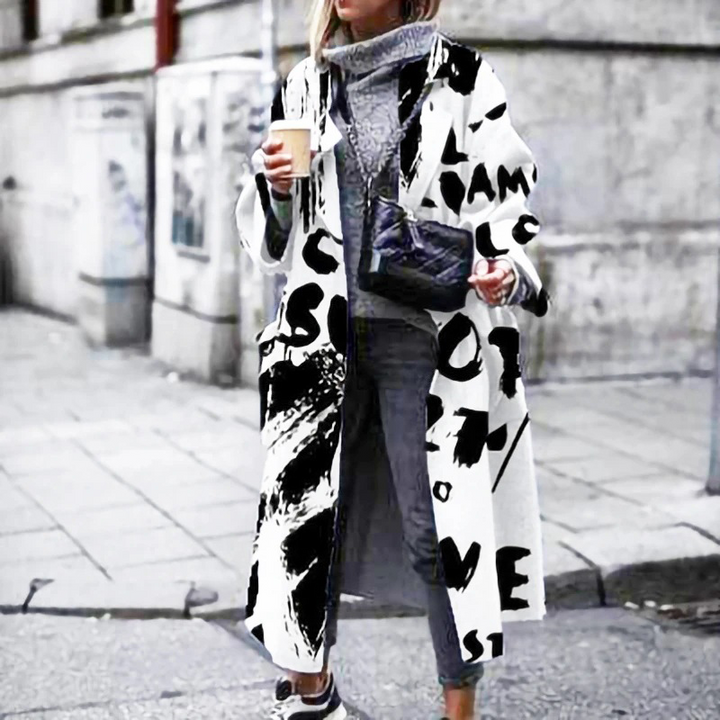 Langer Oversize-Trenchcoat für Damen