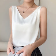 WW | Damen-Tanktop Aus Weicher Seide