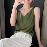 WW | Damen-Tanktop Aus Weicher Seide