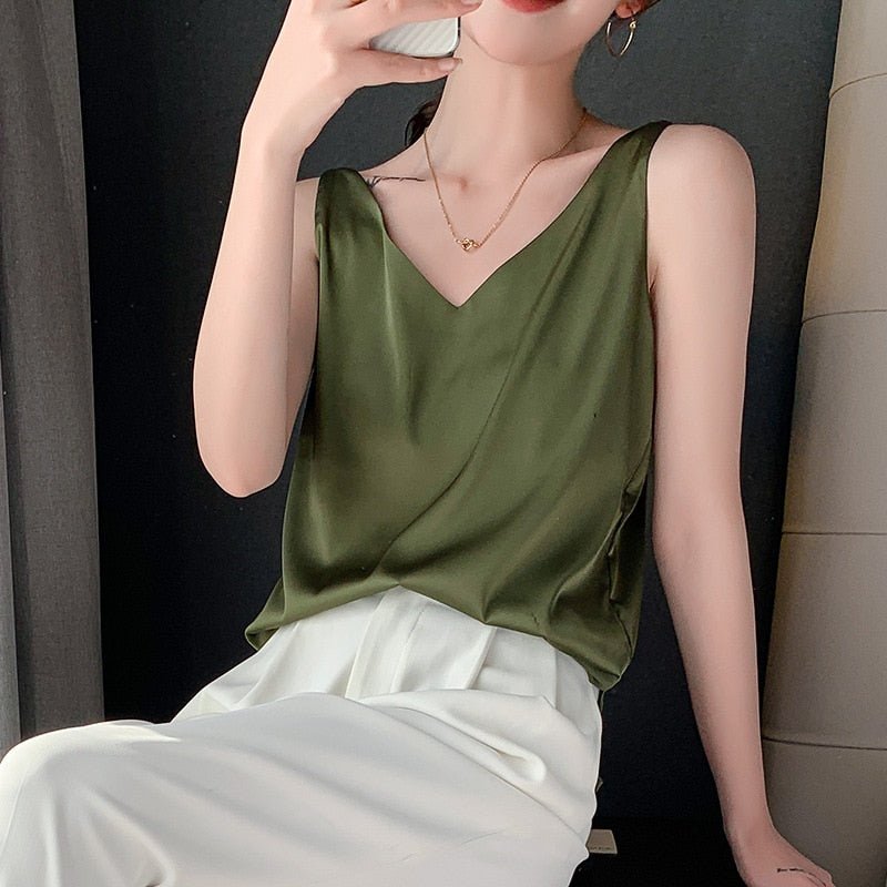 WW | Elegante Tanktop aus zarter Seide