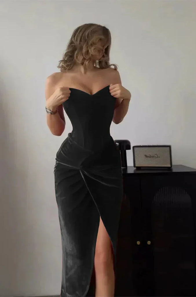 WW | Sexy Strapless Spaghetti Dress