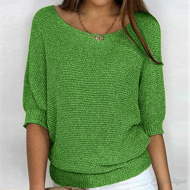 W&W Mode | Strick Lässig Damenpullover Bequemer Und Stylischer Pullover
