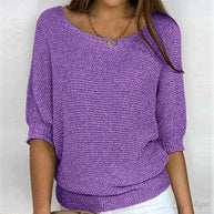 WW | Strick Lässig Damenpullover Bequemer Und Stylischer Pullover
