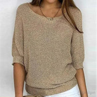 WW | Strick Lässig Damenpullover Bequemer Und Stylischer Pullover