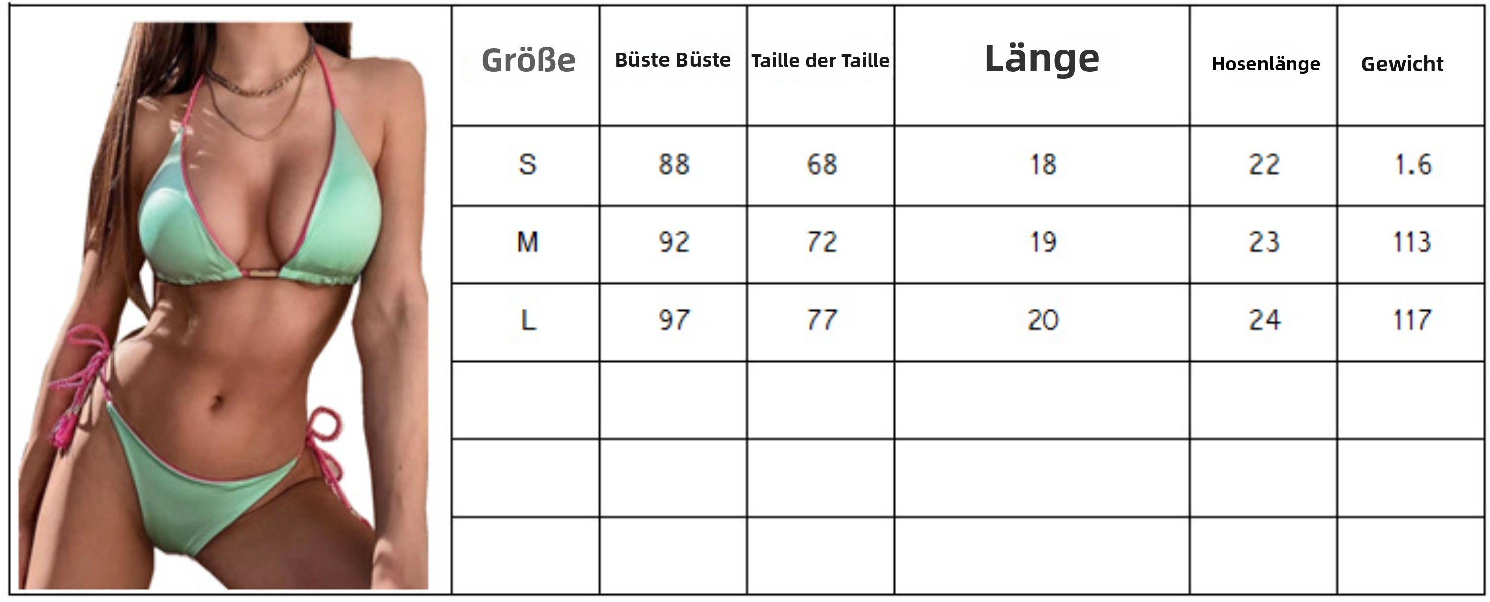 W&W | Sexy Dreieckstasche Bikini