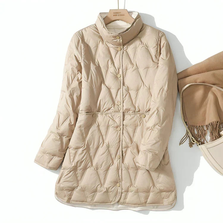 W&W Mode | Modische Wattierte Damenjacke