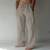 WW | Lockere Leinenhose Für Herren