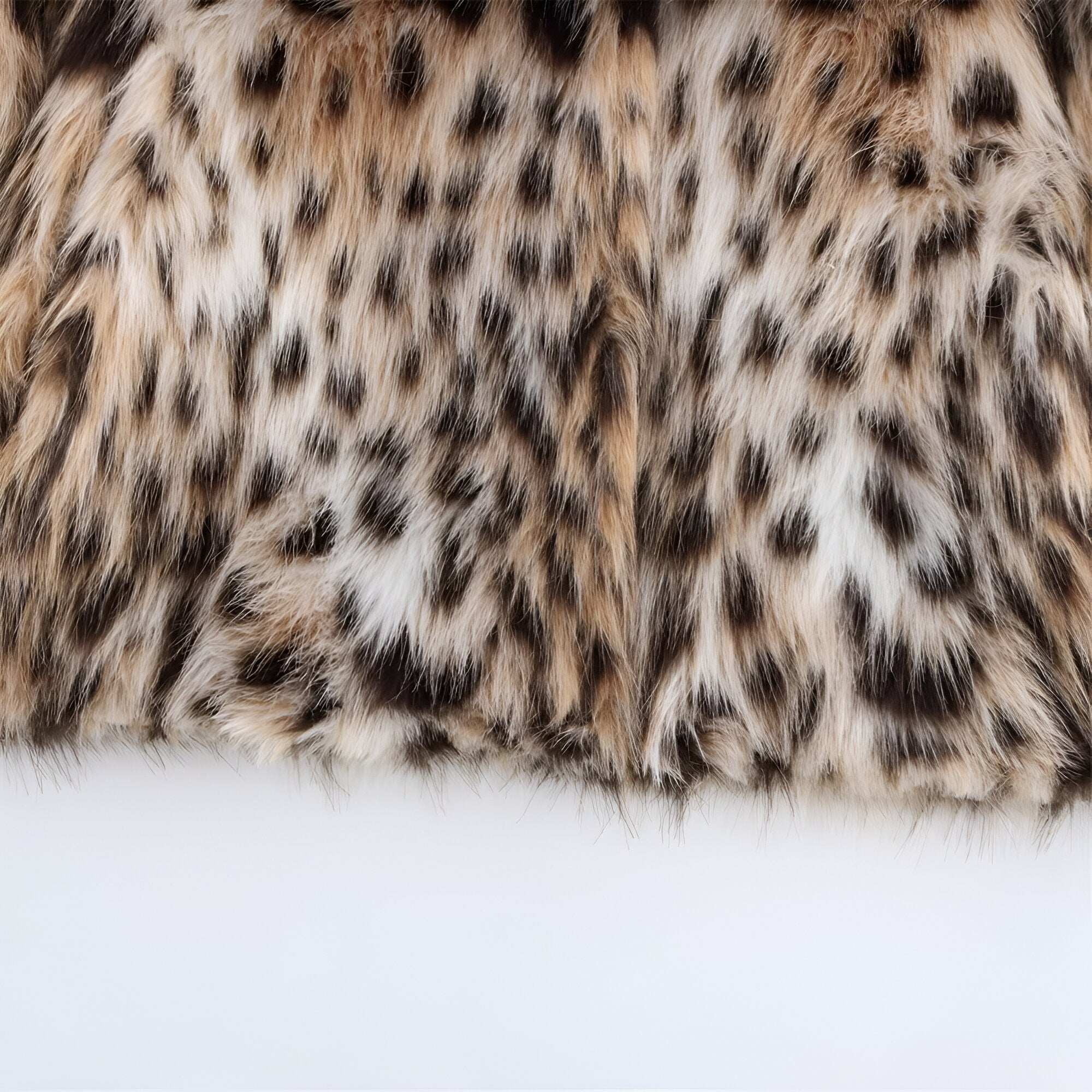 WW | Trendiger Leopard-Print Wintermantel
