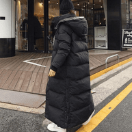 Übergroßer Parka-Wintermantel für Frauen