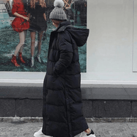 Übergroßer Parka-Wintermantel für Frauen