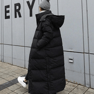Übergroßer Parka-Wintermantel für Frauen