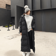 Übergroßer Parka-Wintermantel für Frauen