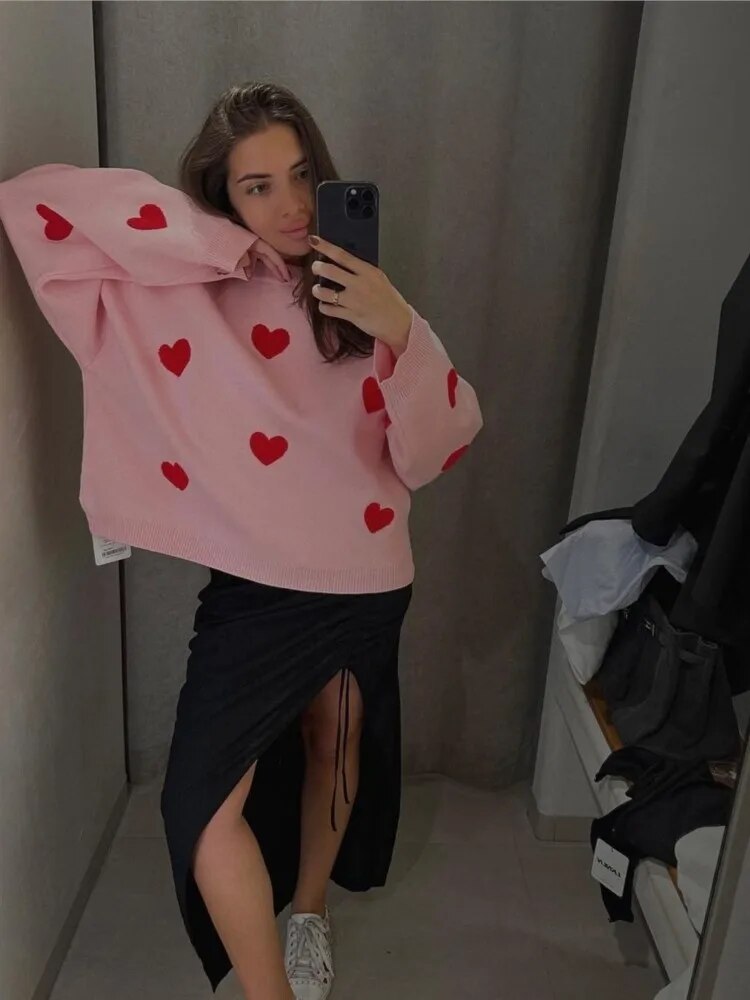W&W Mode Love weicher Pullover