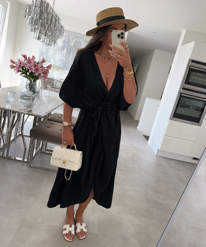 WW Kimono Bliss Schwarz