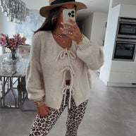 Schleife Fia Beige