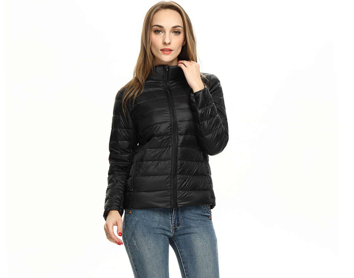 Leichte Daunenjacke mit urbaner Eleganz