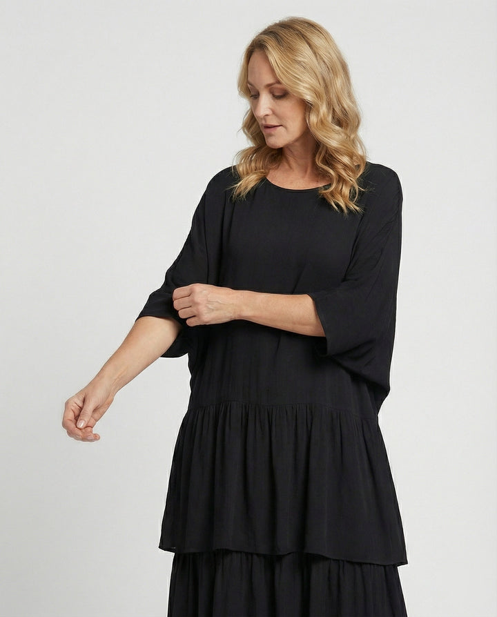 W&W Mode | Luxuriös Elegantes Chiffonkleid