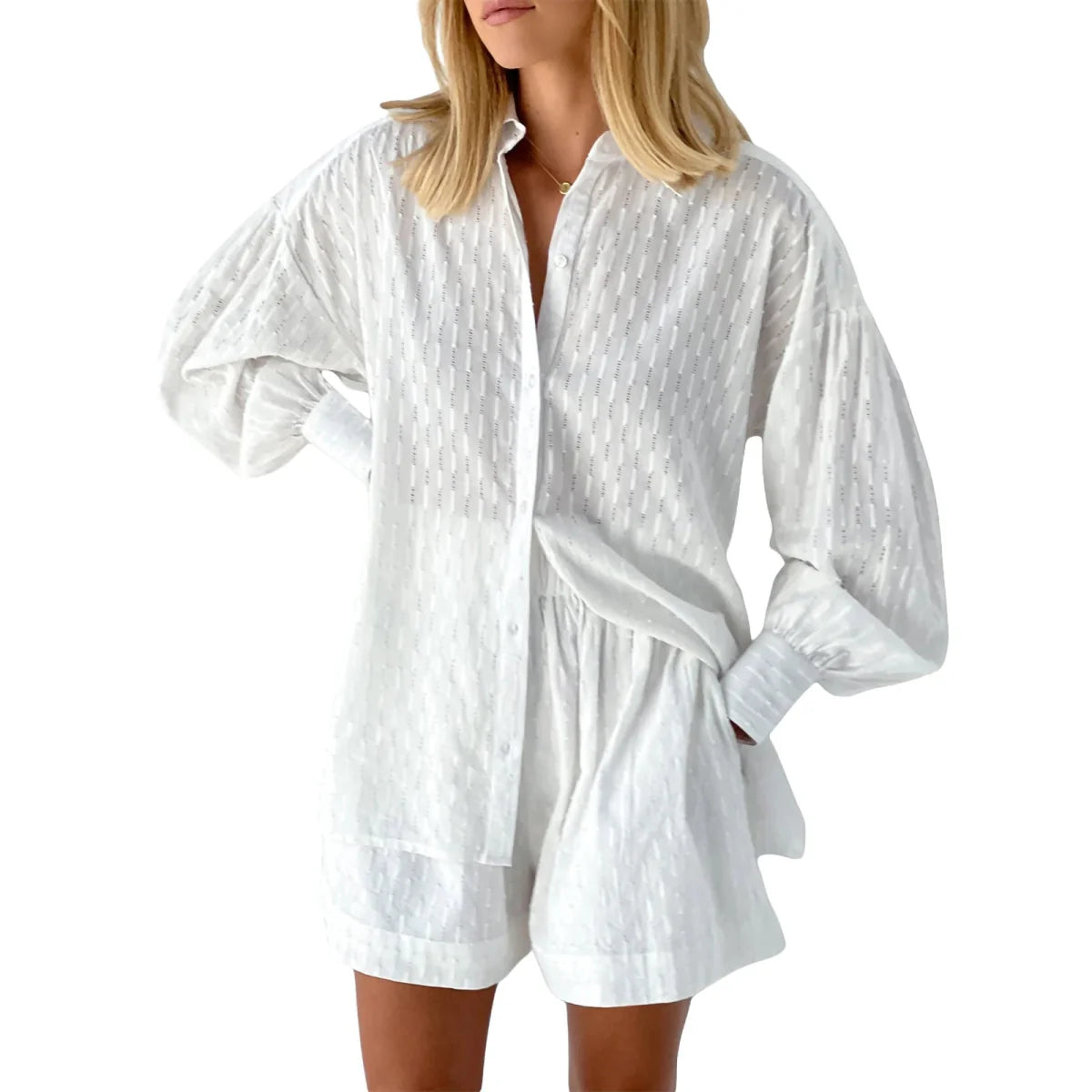 WW | Boho Sommer Satz Bluse Höschen