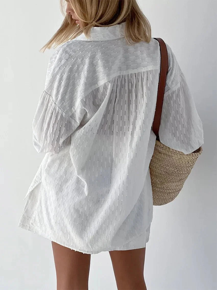 WW | Boho Sommer Satz Bluse Höschen