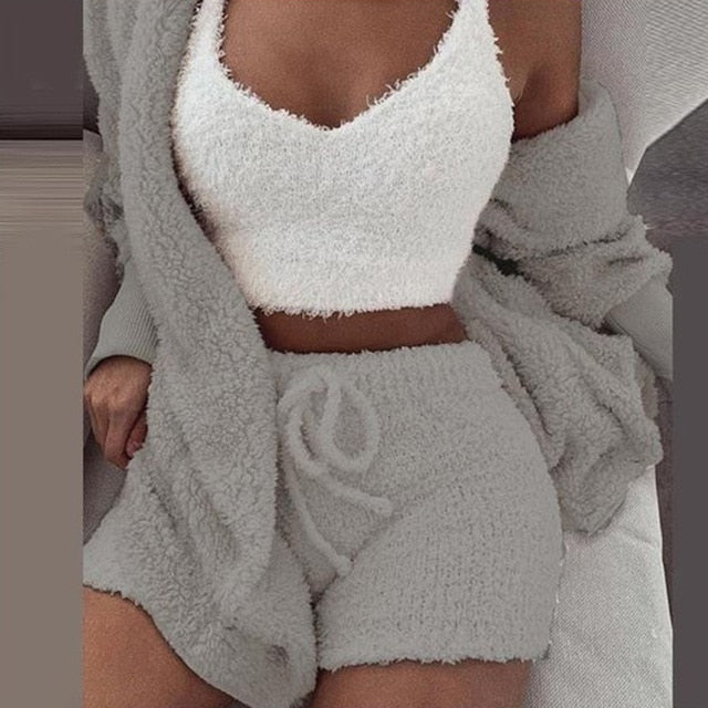 Wolff | Weiches Fleece-Loungeset für Damen