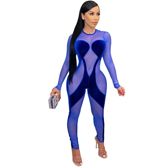 WW | Bad Blood Mesh Overall