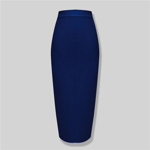 Damen Bleistiftrock aus Nylon und Spandex