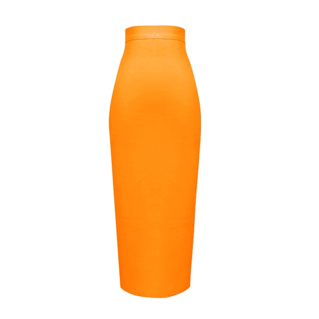Damen Bleistiftrock aus Nylon und Spandex