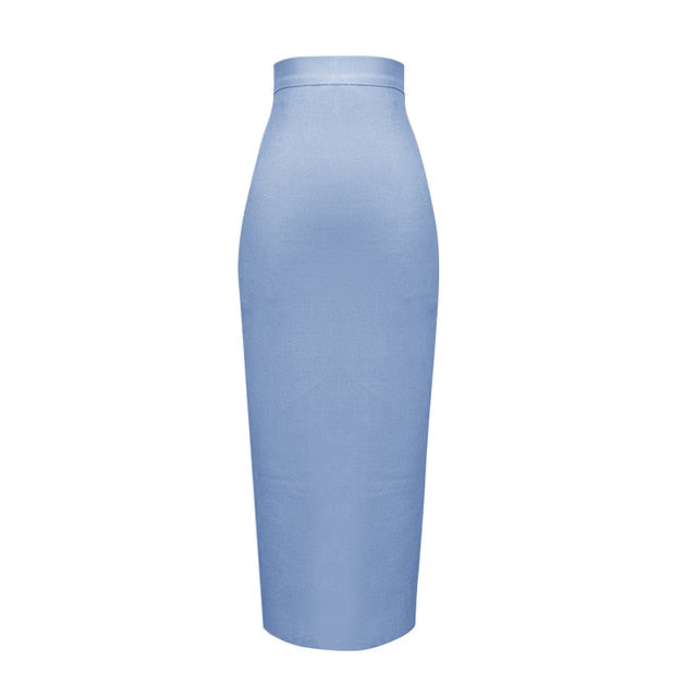 Damen Bleistiftrock aus Nylon und Spandex